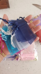 Colorful 1.96" X 2.75" (5x7cm) Small Mini Packaging <strong>Bags</strong> Organza <strong>Bags</strong> Drawstring Funny Gift Packing <strong>Bags</strong> Wholesale - Product Image 6