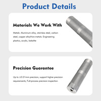 Servicio de Mecanizado CNC Personalizado en Aluminio, Acero y Acero Inoxidable, Servicio de Prototipado Rápido, Piezas CNC