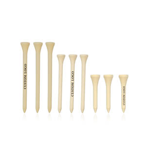 Tees de Golf en bois de bambou, Logo personnalisé, couleur professionnelle colorée Multiple avec impression de Logo - Product Image 3