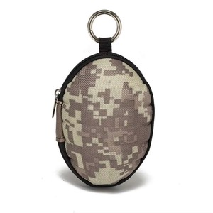 Échantillon Gratuit : Étui à Clés de Voiture Grande Capacité en Forme de Grenade, Porte-Monnaie à Fermeture Éclair avec Crochet Métallique, Pochette à Clés Zippée - Product Image 4