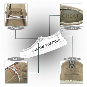 Greatshoes新品到着Mansソリッドカラースリップオンローファー,ローファーミュールセミカジュアルシューズ,サマーカジュアルデザイナーOemローファーシューズ - Product Image 5