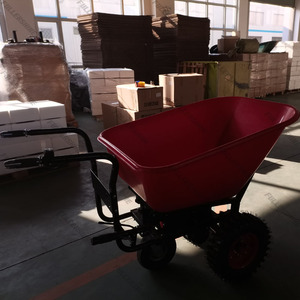 Carriola Elettrica a Batteria con Cassone Ribaltabile in Plastica a Due Ruote di Buona Qualità di Produzione Cinese - Product Image 2