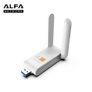 Adaptador <span class=keywords><strong>USB</strong></span> 3.0 <span class=keywords><strong>ALFA</strong></span> <span class=keywords><strong>Network</strong></span> 1200M, Adaptador <span class=keywords><strong>USB</strong></span> Inalámbrico, Adaptador WiFi <span class=keywords><strong>USB</strong></span> de Doble Banda con 2 Antenas de Alta Ganancia - Product Image 5