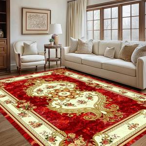 Precio de fábrica barato hecho a mano Vintage estilo persa alfombras <span class=keywords><strong>Oriental</strong></span> patrón exquisito personalizado antideslizante alfombra grande para el hogar - Product Image 5