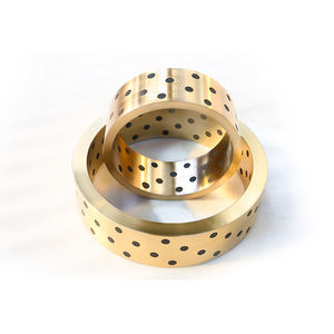 Bagues métriques de douille de bronze de fonte de graphite de taille avec la conduction thermique de haute résistance et bonne - Product Image 1