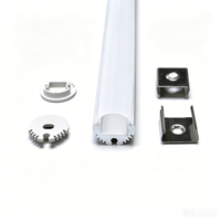 Profilé en aluminium pour bande LED, diffuseur de lumière LED pour éclairage de meuble