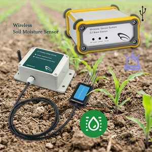 Système de capteur d'humidité du sol sans fil G7 avec station de base et enregistreur de données pour l'agriculture - Product Image 1