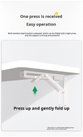 Table Murale Pliante Simple, Bureau d'Ordinateur Suspendu