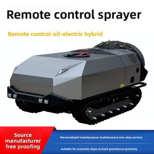 Machine de pulvérisation de pesticides télécommandée Pitaya Small Crawler pour vergers avec système d'alimentation en air intelligent - Product Image 4