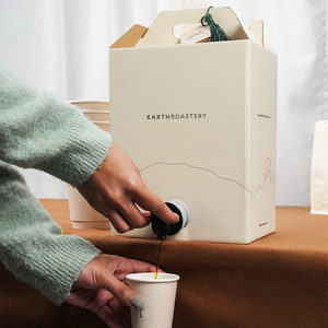 Boîte à café en <span class=keywords><strong>carton</strong></span> personnalisée avec impression offset professionnelle et pochette liquide pour événements <span class=keywords><strong>de</strong></span> bureau, <span class=keywords><strong>distributeur</strong></span> <span class=keywords><strong>de</strong></span> café en boîte à emporter - Product Image 4