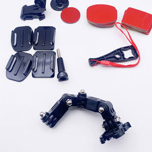 Support de fixation pour mentonnière de casque de moto pour caméra d'action GoPro, compatible avec Yi 4K et DJI Osmo Camera, accessoire essentiel - Product Image 2