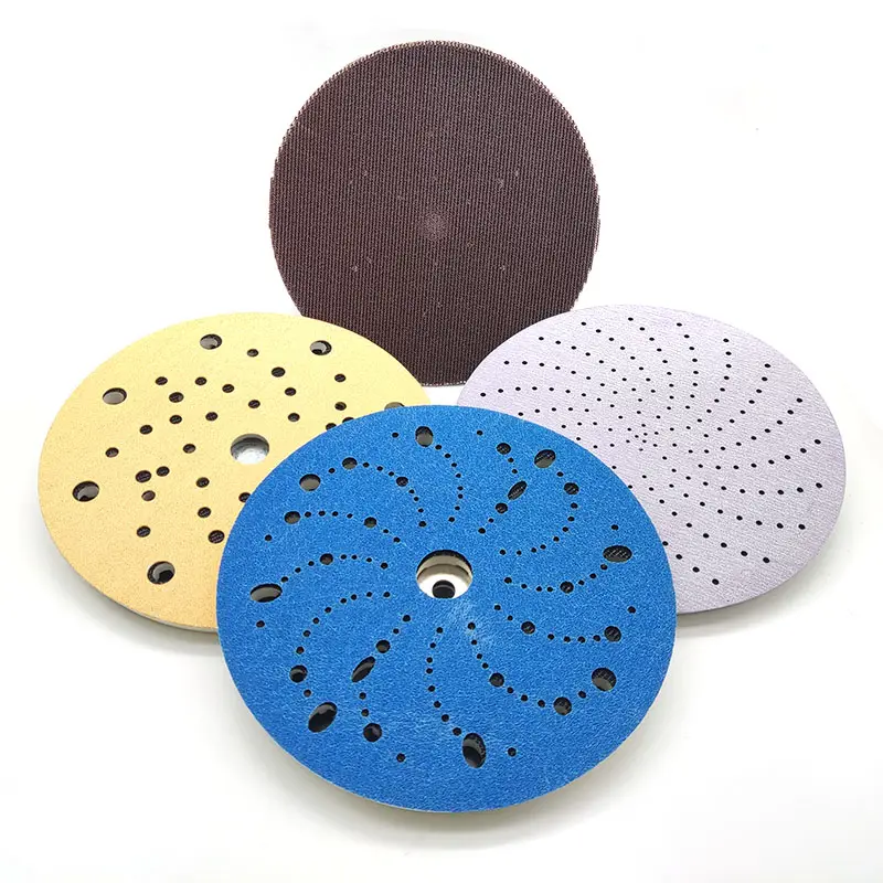 Disco abrasivo para rectificadoras neumáticas, almohadilla de respaldo duradera de 150 mm y 6 pulgadas, en venta para pulido