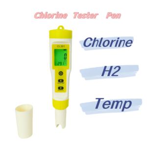 जल की गुणवत्ता टेस्टर टेंम्प H2 क्लोरीन मीटर पोर्टेबल टेस्टर पेन सीएल मीटर के लिए पानी की गुणवत्ता वाला टेस्टर पेन सीएल मीटर - Product Image 2