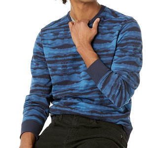 Meilleure vente Nouveau sweat-shirt de style de rue à la mode pour hommes à séchage rapide XS Fleece Pullover Print Pattern Winter Outdoor Activities - Product Image 2