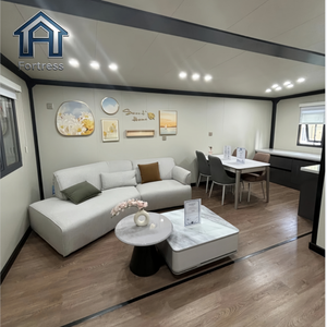Maisons conteneurs 3 chambres, maisons écologiques, maisons préfabriquées traditionnelles du Mexique, maison préfabriquée de 40 pieds, mini-maison modulaire, villa de luxe, applications variées - Product Image 5