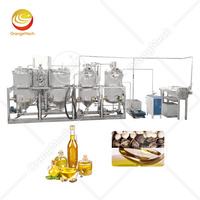 ORME 10tpd huile de tournesol désodorisant raffinerie machine soja pétrole brut raffiner équipement prix
