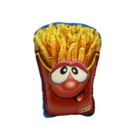 Crème glacée personnalisée, pizza sucrée de style japonais, frites, oreiller en peluche, rembourrage en mousse, jouets amovibles et lavables pour dormir et camper