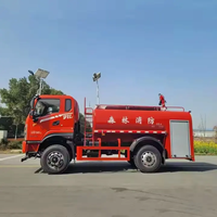Nouveau camion de pompiers diesel Dongfeng avec une capacité de réservoir de 7001-10000L, norme d'émission EURO 5, transmission 4x4