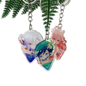 ผู้ผลิตสินค้าเกาหลีประจำโรงงานสีเสน่ห์ที่กำหนดเองพวงกุญแจสองด้านที่กำหนดเองการพิมพ์คริลิค - Product Image 4