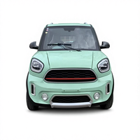 Mini voiture électrique certifiée EEC pour l'Europe, sièges en cuir, manuelle légère, nouveau design, véhicule électrique à 4 roues, basse vitesse