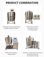 Équipement de pasteurisation domestique, petite machine industrielle de pasteurisation du lait et des jus, prix