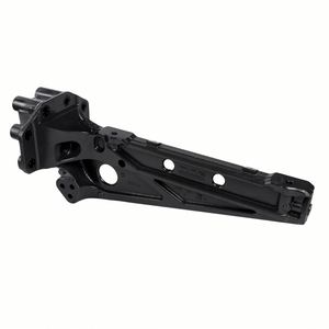 Support de fixation en alliage d'aluminium haute résistance, personnalisé OEM, moulé pour cadres de moto et VTT, procédé de forgeage certifié ISO9001 - Product Image 2