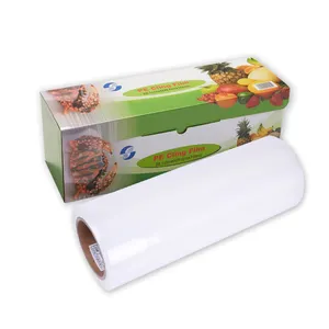Plastic Wrapping Film Stretch Cling Film Dinner Pack Plastic Wrap For Food PE Food Plastic Film Cling Wrap
