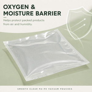 Sacs sous vide transparents et lisses 160 microns en film brillant PA PE Nylon pour l'affichage et la vente au détail de viandes et de fruits de mer - Product Image 3