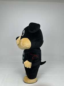 Venta caliente gigante de dibujos animados animales perros caminar disfraces inflable negro perro mascota disfraz para niños fiesta de cumpleaños mostrar trajes - Product Image 2