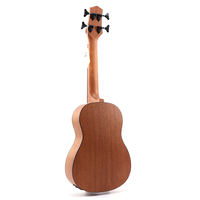 Ukulele électrique en bois d'épicéa et d'acajou de fabrication chinoise, 30 pouces, avec micro