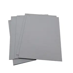 Recycled book binding 2mm Duplex chipboard coated with grey back chip kappa laminated puzzle 3mm cardboard 350g Grey board