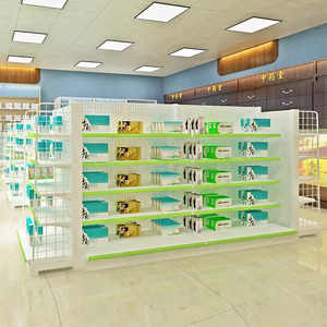 Estantería de exhibición de acero de doble cara Sanyang, góndolas modernas apilables para supermercados y tiendas de comestibles - Product Image 4