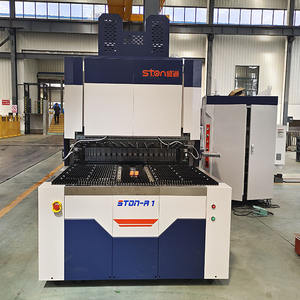 Máquina de Plegado de Chapa Metálica de Alta Precisión, Prensa Plegadora Automática NC, Equipo de Doblado de Metal para Aluminio y Acero Inoxidable, Marca <span class=keywords><strong>STON</strong></span> - Product Image 2