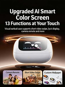 UGREEN HiTune S6 Magic Open Ear Clip-on Bluetooth Earbuds WS208 with Touch Color Screen - Product Image 2