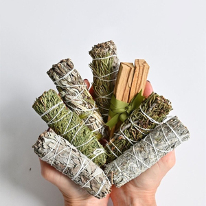 Lot de bâtons de <span class=keywords><strong>sauge</strong></span> blanche biologique de Californie de qualité supérieure pour la purification des finances, de la <span class=keywords><strong>maison</strong></span>, la méditation et le yoga - Product Image 2