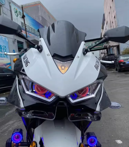 <span class=keywords><strong>Moto</strong></span> sportive Kawasaki <span class=keywords><strong>Ninja</strong></span> 400cc Horizon Replica, <span class=keywords><strong>moto</strong></span> de course d'occasion pour adulte, modèle Twin - Product Image 2