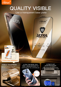 Protector <span class=keywords><strong>de</strong></span> Pantalla <span class=keywords><strong>de</strong></span> Vidrio Ultra Armor Mietubl 9H, Vidrio Templado Premium Anticaídas para <span class=keywords><strong>iPhone</strong></span> 14 15 16 17 Pro Max - Product Image 2