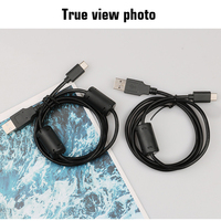 Câble d'extension USB 2.0 magnétique tendance en gros avec gaine en PVC, connecteurs USB 2.0 à charge rapide, modèle exclusif pour ordinateur