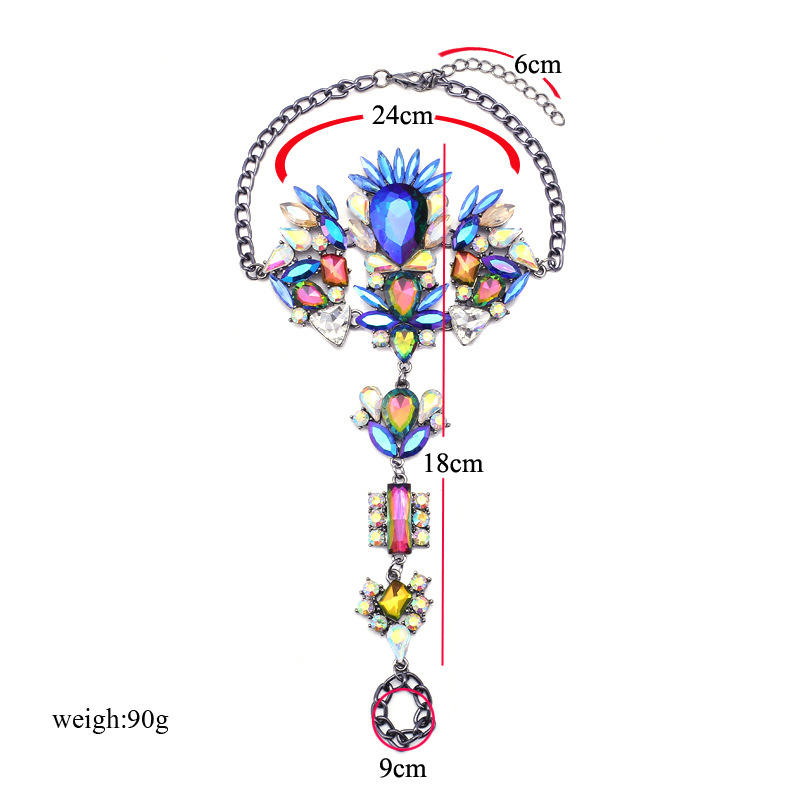 Spiaggia Braccialetto Alla Caviglia Anello A Punta Gioielli - Foto 4