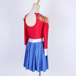 Uniforme de actuación azul marino para niña, vestido de actuación azul real, fiesta de Halloween, vestido elegante, Ropa de baile para fiesta - Product Image 5