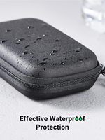 Étui pour disque dur UGREEN, sac portable pour disque dur externe, pour disque dur SSD de 2,5 pouces, pochette de protection étanche, EVA, privé