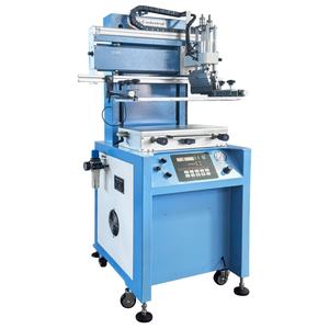 Semi-Automatic Single Color Paper Card Film Screen Printing Machine New Flat Screen Vacuum Table <b>Glass</b> Farm Engine Label Printer - Product Image 3