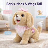 Chien en peluche RC interactif, best-seller, enregistre et répète, marche, contrôle vocal, musical, cadeau pour enfants