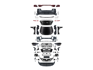 Nouveauté 2025 pour <span class=keywords><strong>Audi</strong></span> A8 D4 2011-2017, kit carrosserie Horch pour transformation en A8 D5PA 2023 avec phares LED de haute qualité, pièces automobiles - Product Image 6
