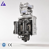 Marteau vibrant hydraulique personnalisable pour palans de fondation avec fixation latérale et vidéo d'installation gratuite, support technique inclus