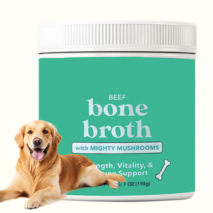 Bouillon de bœuf OEM/ODM <span class=keywords><strong>pour</strong></span> chiens, riche en protéines <span class=keywords><strong>et</strong></span> en collagène, enrichi d'un mélange de champignons <span class=keywords><strong>pour</strong></span> des os solides, un soutien digestif <span class=keywords><strong>et</strong></span> immunitaire. - Product Image 5
