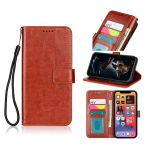 เคสโทรศัพท์หนัง PU แบบกระเป๋าสตางค์สุดหรูสำหรับ <span class=keywords><strong>iPhone</strong></span> 16 15 14 <span class=keywords><strong>Plus</strong></span> 13 12 11 XR X XS Pro Max - Product Image 5