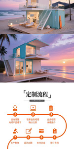 Welded living container <b>house</b>, movable <b>prefab</b> <b>house</b>, modular container shop & store, integrated residential container building - Product Image 4