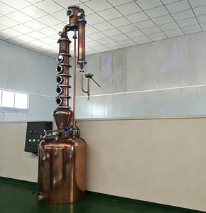 Destilador de Alcohol Profesional de Cobre de <span class=keywords><strong>200</strong></span> L, Equipo de Destilación de Alcohol Premium para la Producción de Bebidas y Vino - Product Image 2