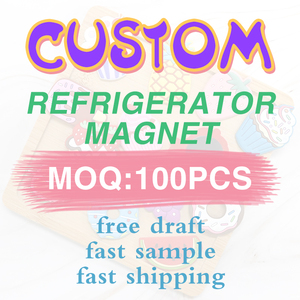 Customizable PVC Anime Fridge Magnet Popular Refrigerator Decorative Magnetic <b>Sticker</b> for Home Furnishing - Product Image 2